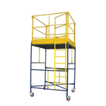 Locacao de andaime tubular completo