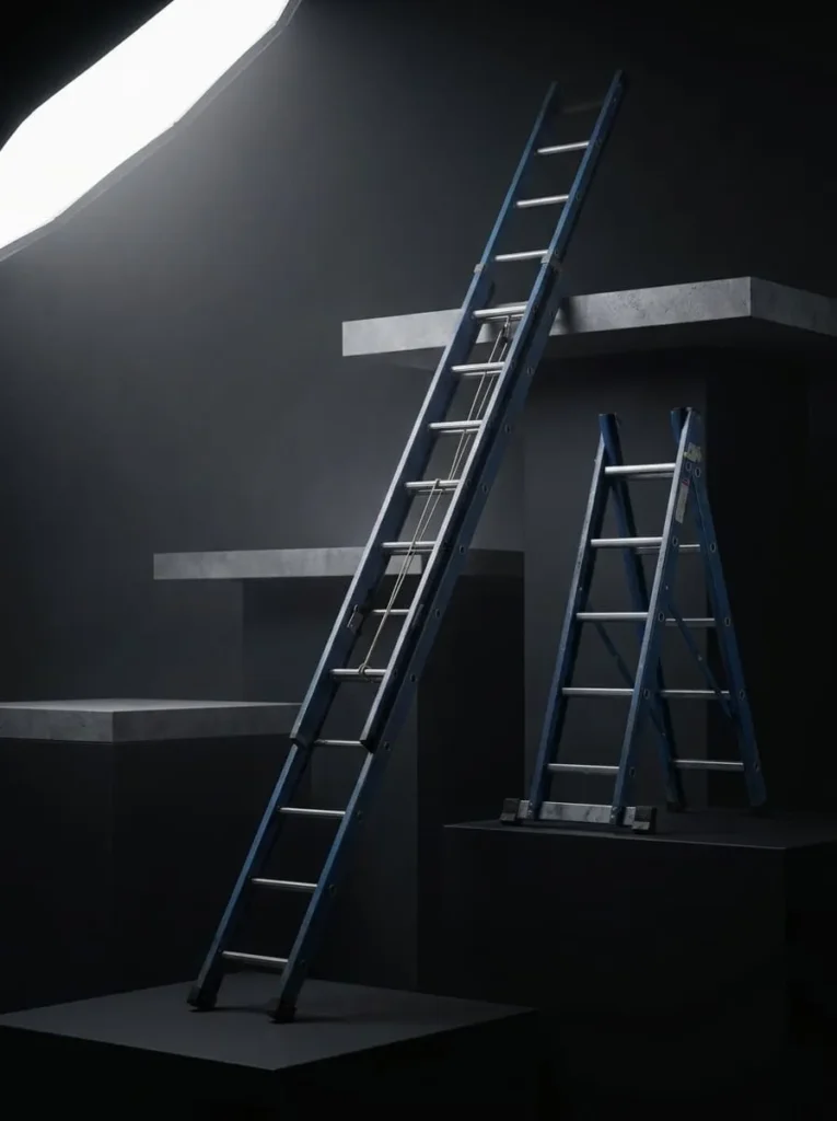 aluguel de escada extensivel tesoura